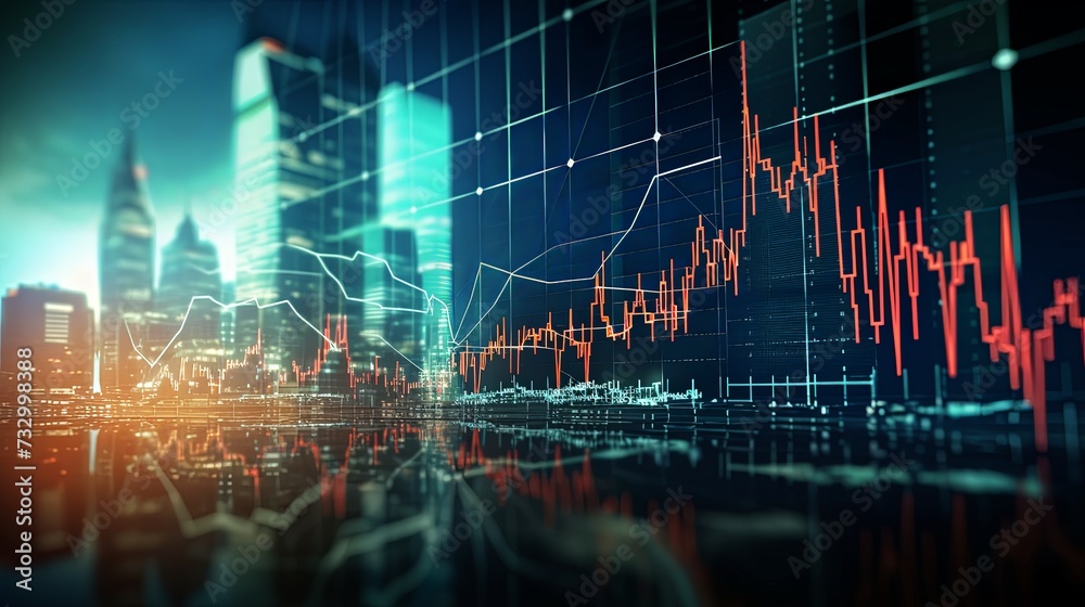 Stock market graph trading analysis investment financial, stock exchange financial or forex graph stock market graph chart business crisis crash loss and grow up gain and profits win up trend Stock market graph trading analysis investment financial, stock exchange financial or forex graph stock market graph chart business crisis crash loss and grow up gain and profits win up trend