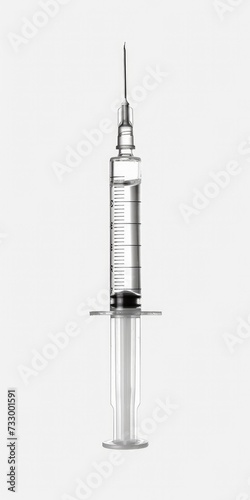 Syringe Isolated on White Background
