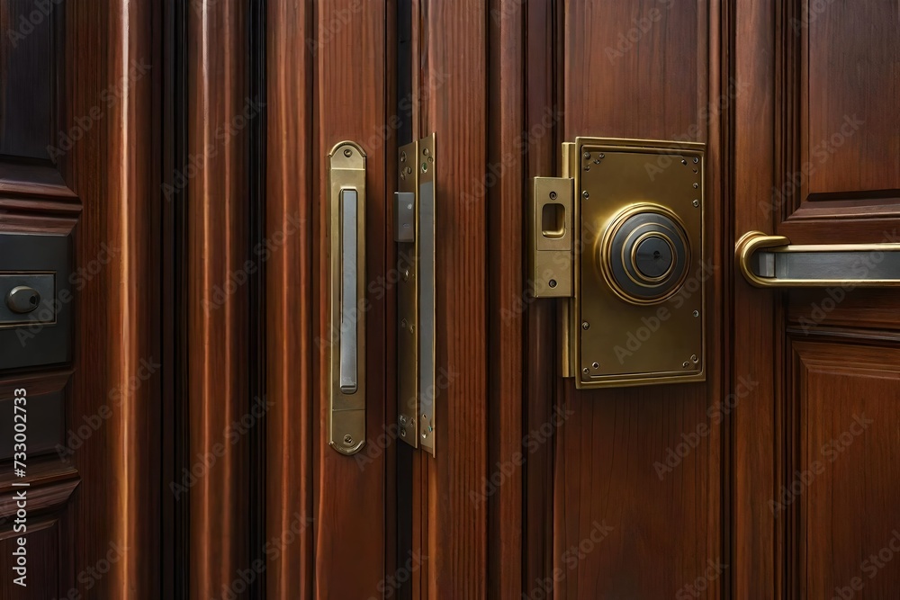 Obraz premium door handle