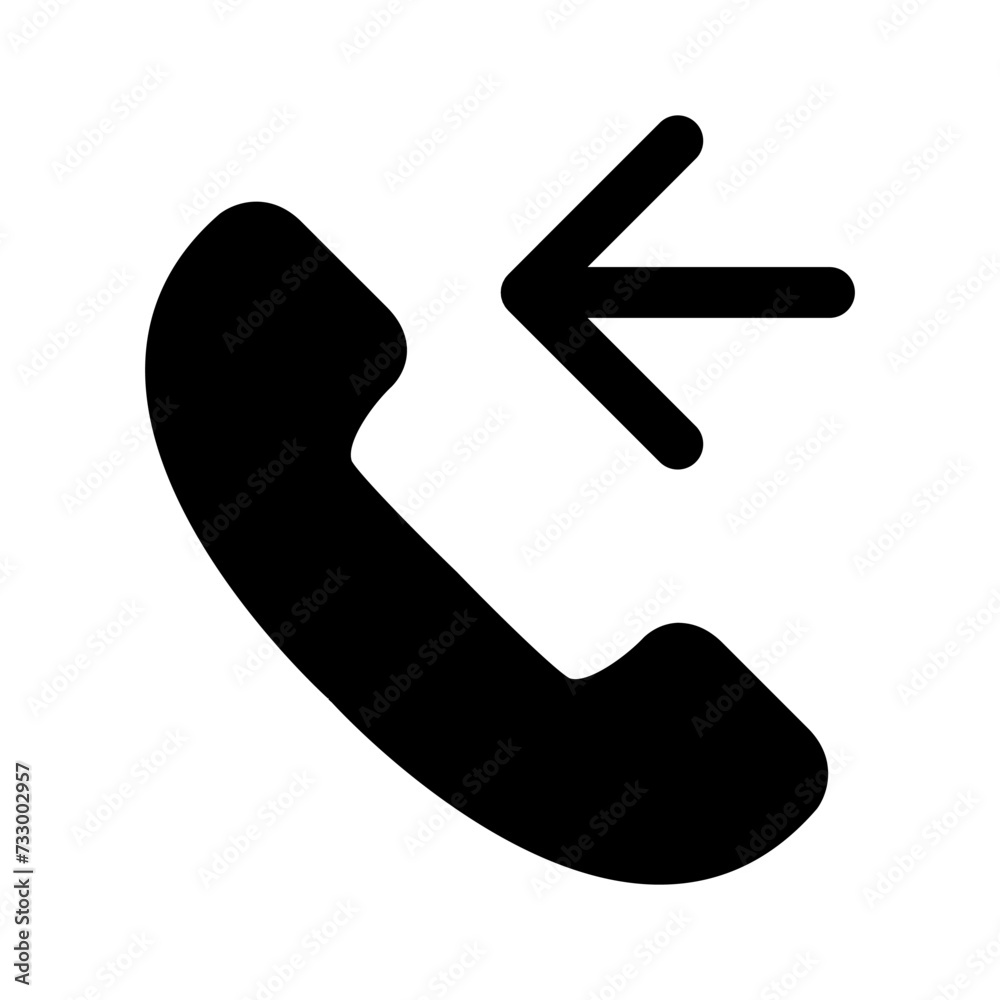 Incoming call icon Incoming call icon