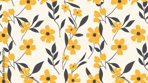 Simple Illustration of Wallflower Pattern