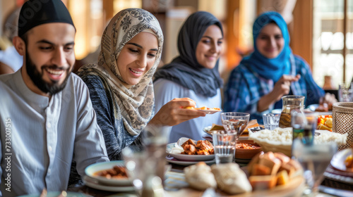 Embrace Ramadan - Diverse Moments of Iftar in Authentic Celebrations