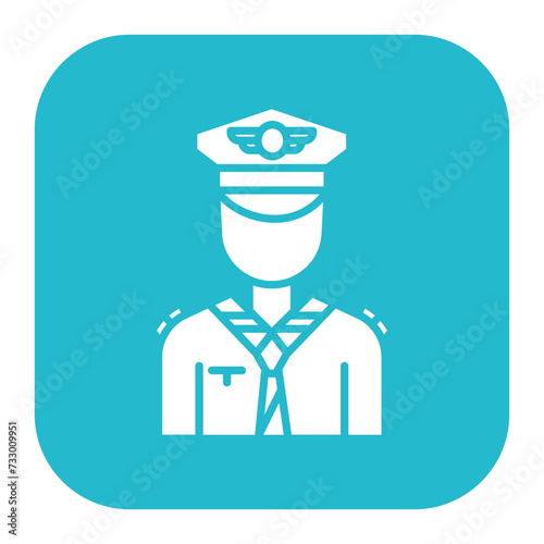 Flight Attendant Icon