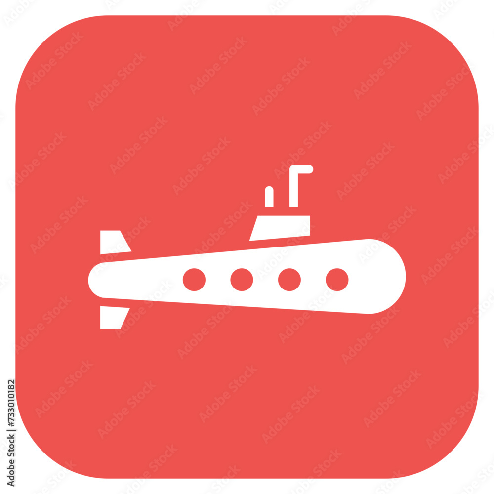 Army Submarine Icon Army Submarine Icon