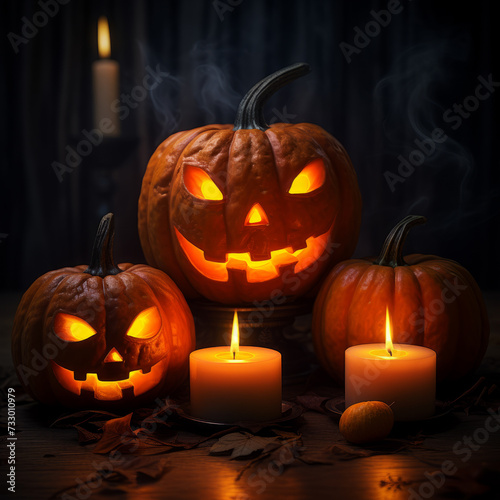 Halloween Jack-o'-Lantern Spooky Season