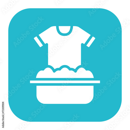 Hand Washing Clothes Icon