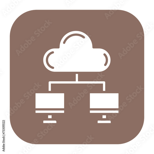 Cloud Computing Icon