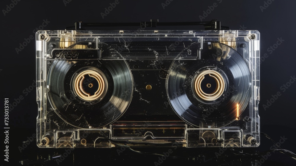 a cassette recorder, natural light a cassette recorder, natural light