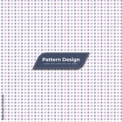 Abstract seamless flat  pattern design design template