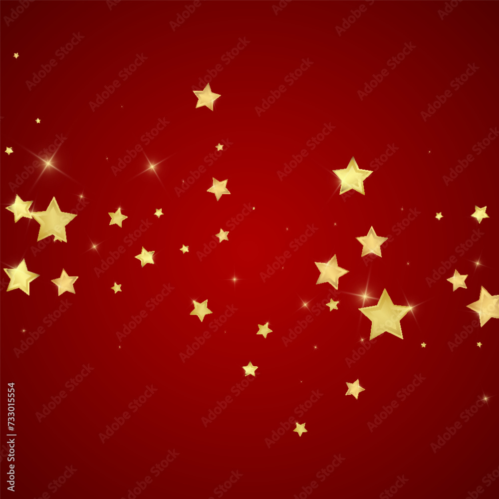 Magic stars vector overlay. Gold stars scattered Magic stars vector overlay. Gold stars scattered