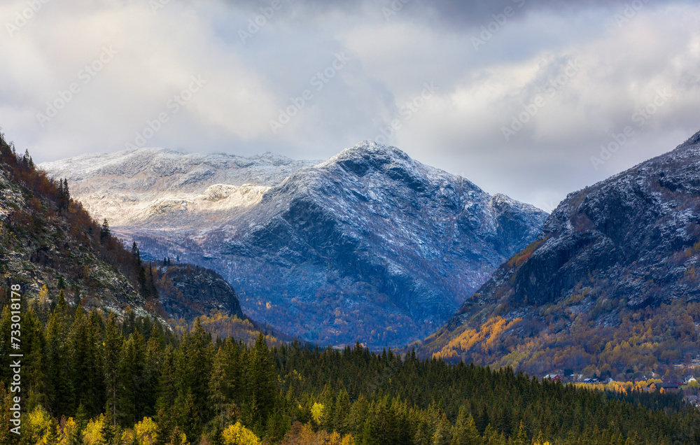 Autumn in the Mountains of Hemsedal, Norway