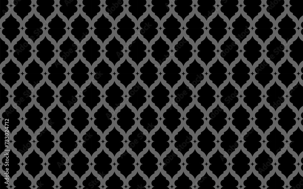 Fototapeta premium decorative Arabian vector seamless pattern