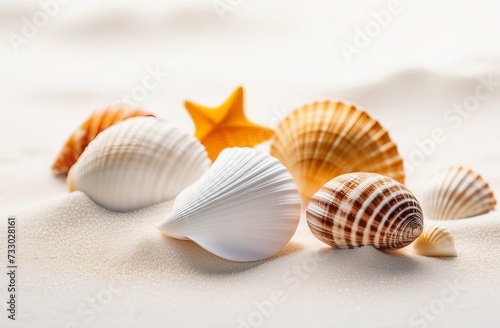 seashells on the beach