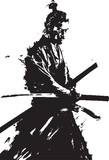 macchia di inchiostro di un samurai 3