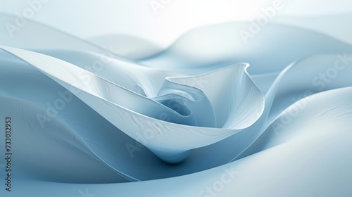Clean lines and gentle curves, embodying the simplicity and purity at the hea...