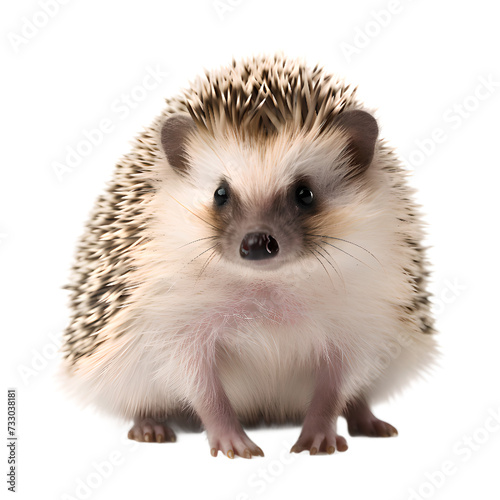 hedgehog isolated on transparent background