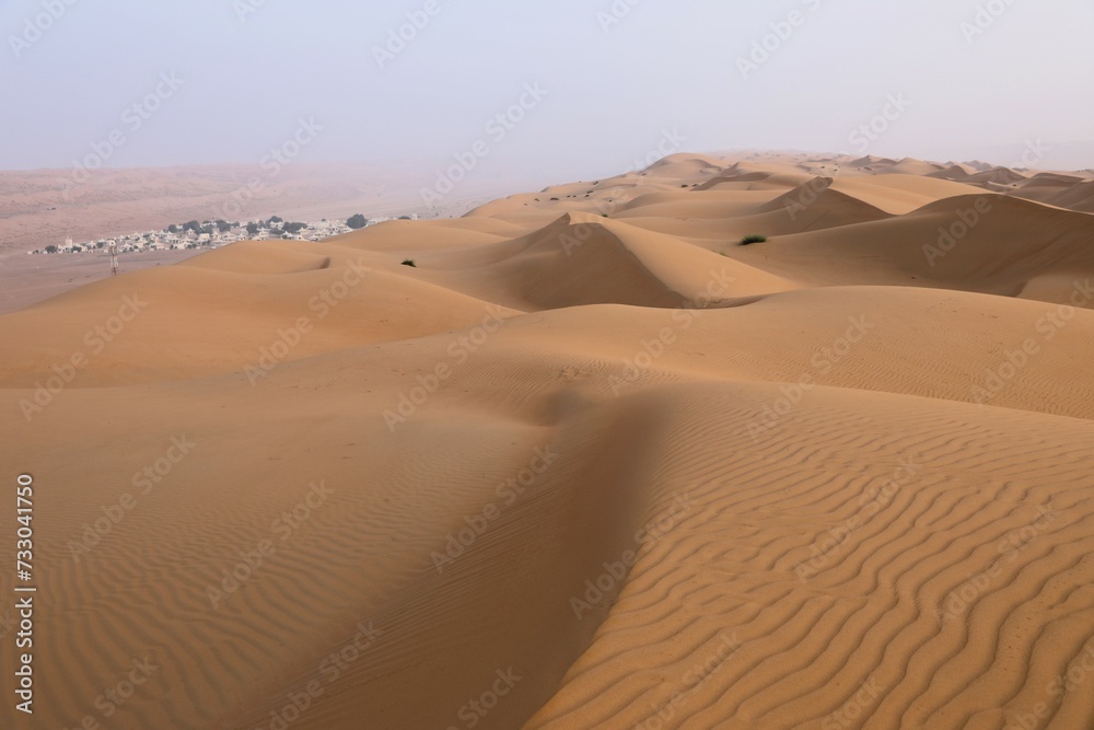 Wahiba Sands Desert in Oman