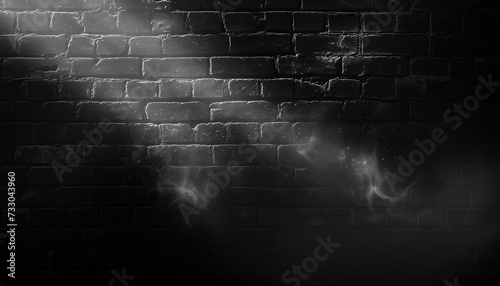 A dark black brick texture with spot light coming from top left, iphone  background