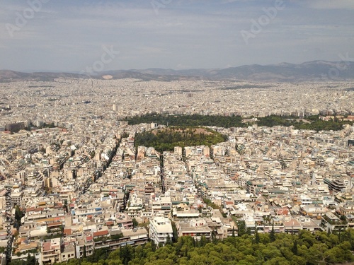 aerial view of the city © Alexander