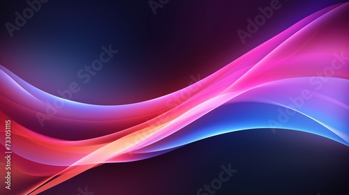 Sophisticated pretty background with colorful glow. Cool design template with glowing lights and vibrant colors. Luxurious smooth diagonal presentation wallpaper., generative ai