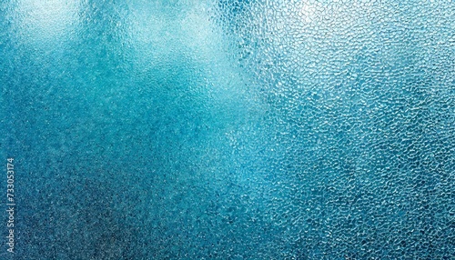 blue frosted glass texture background