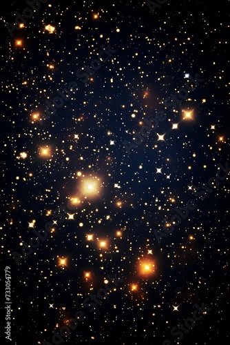 Stars in the night sky © Du