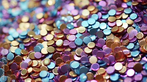 Colorful Circle Confetti