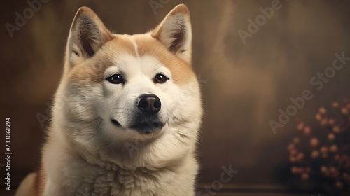 Akita with a dignified look © Muhammad