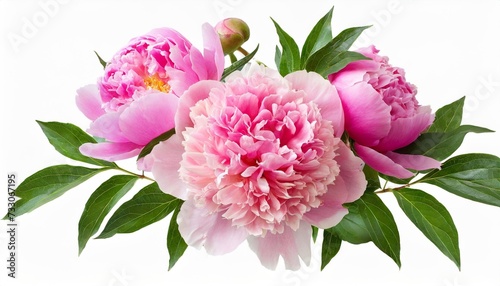 pink peony isolated on a transparent background png file floral arrangement bouquet of garden flowers can be used for invitations greeting wedding card