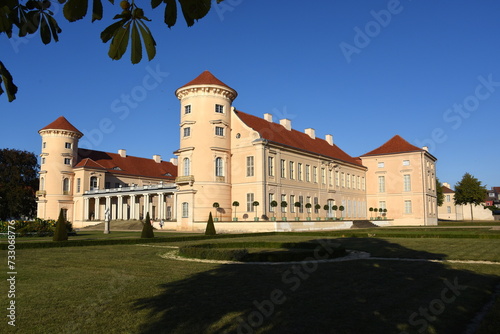 Rheinsberg, Schloss, halbseitlicher Anblick