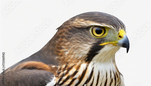 female of eurasian sparrowhawk accipiter nisus png isolated on transparent background