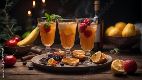 fruit and juice