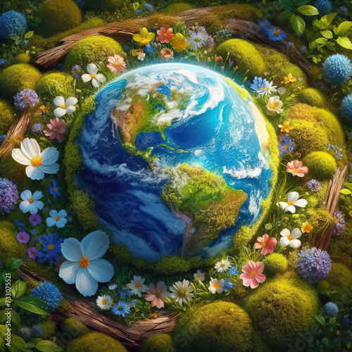 international Earth Day concept