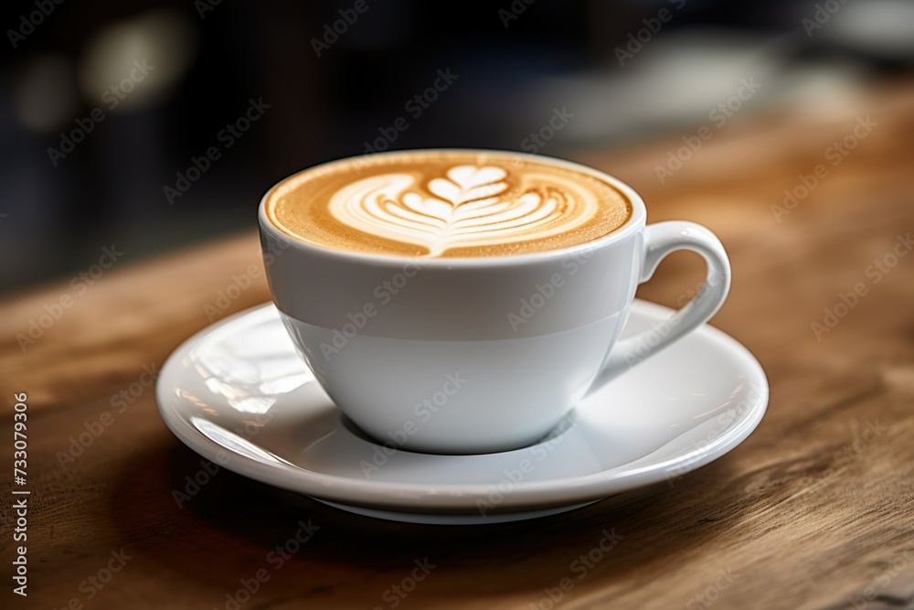 cups of coffee on table ai generated cups of coffee on table ai generated