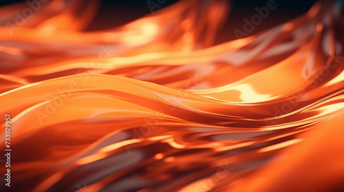 AI illustration of a mix of dynamic fire and water elements, creating an eye-catching scene