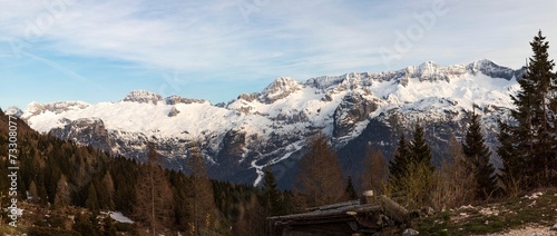 Julian Alps during the winter season