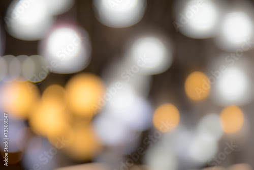 Abstract bokeh of light texture