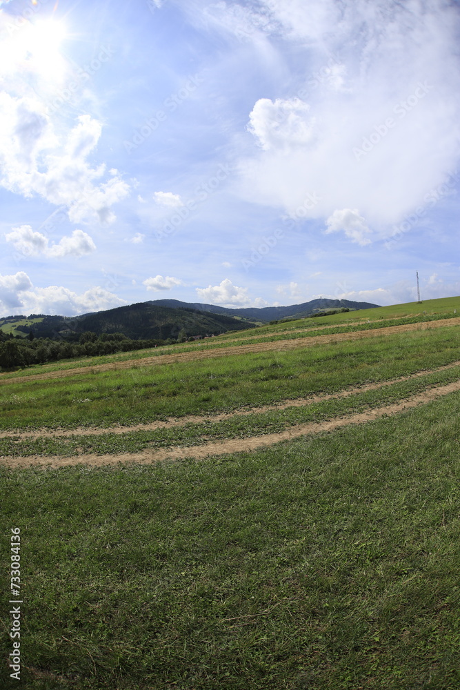 Fototapeta premium Summer european landcsapes in Slovakia