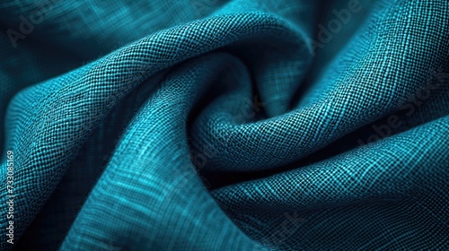 fabric in a bold, hypothetical Trendy Teal, highlighting its texture and vibrant color, contemporary, chic appearance