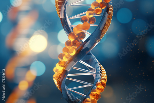 DNA. 3D. DNA Strands