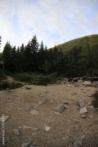 Ťatliakovo pleso in Tatra mountains, Slovakia