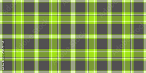 Twill textile tartan texture, teen vector fabric background. Ornate pattern plaid seamless check in lime and pastel colors.