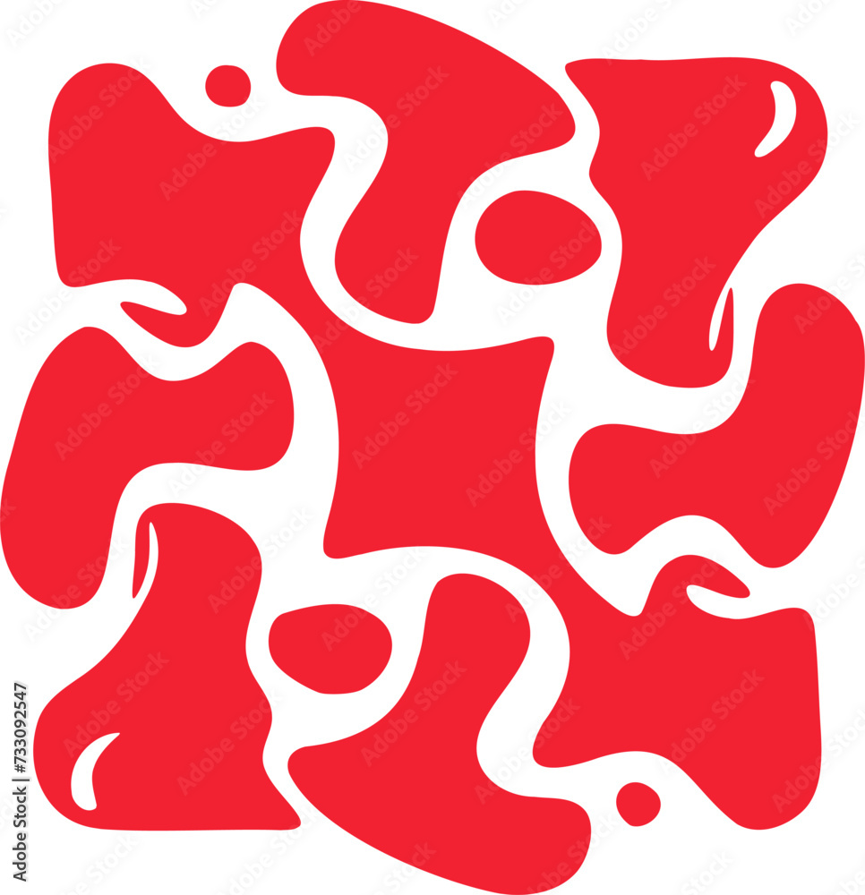 Fluid pattern illustration. Liquify abstract hand drawing design element Fluid pattern illustration. Liquify abstract hand drawing design element