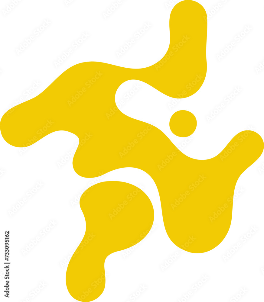 Fluid pattern illustration. Liquify abstract hand drawing design element Fluid pattern illustration. Liquify abstract hand drawing design element