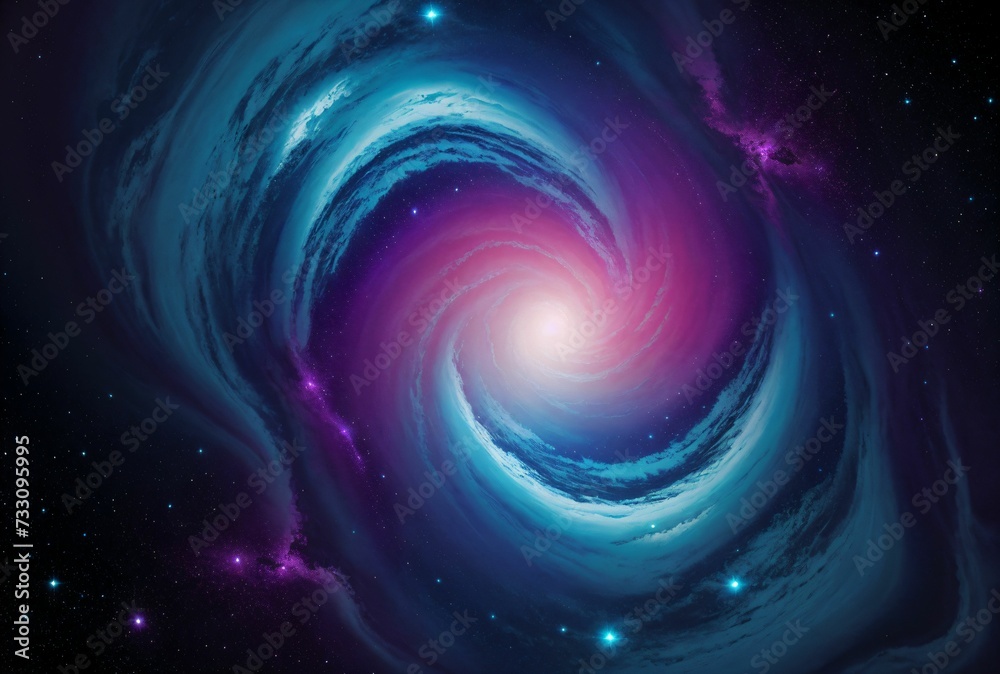 Imaginary purple planets and nebulae Imaginary purple planets and nebulae