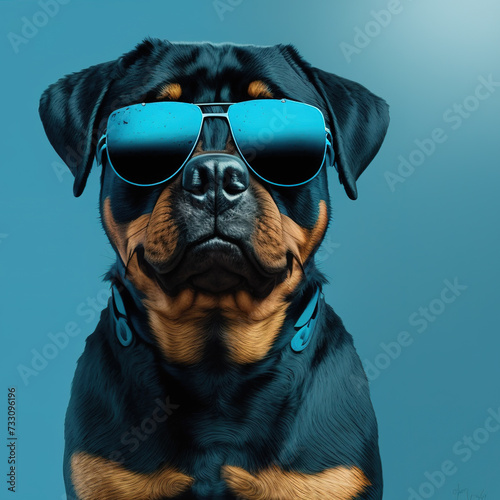 Sunrays and Smiles: A Fashionable Canine Portrait © PAO Studio