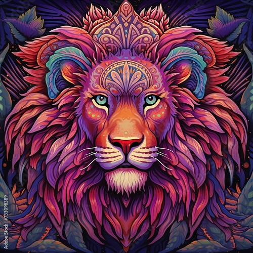 Lion's Journey through DMT Realms photo