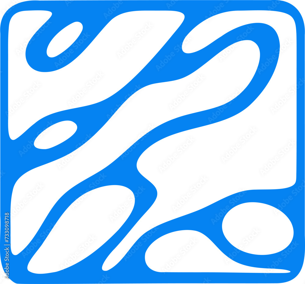 Fluid pattern illustration. Liquify abstract hand drawing design element Fluid pattern illustration. Liquify abstract hand drawing design element