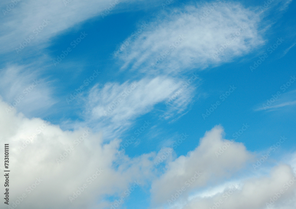 Cloudy sky background