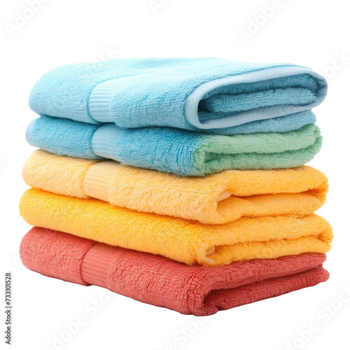 towels transparent background, PNG